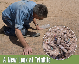 A New Look At Trinitite exhibit photo