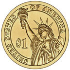 Presidential Dollar (reverse)