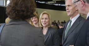 Secretary Bryson keynotes manufacturing summit, tours site with Senator Gillibrand