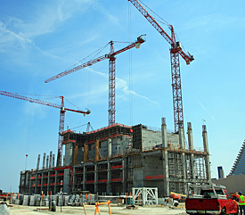 image of a building under construction