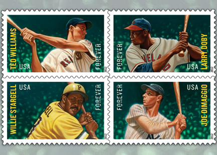 USPS honors major league baseball all-stars