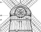 HABS drawing of a windmill