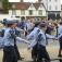 Mildenhall airmen march in Battle of Britain Parade