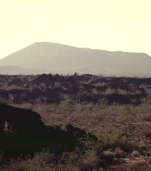 Pisgah Crater, part of the Lavic Lake Volcanic Field.