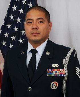 Staff Sgt. Jeffrey Lee, the Delaware Air National Guard Outstanding Honor Guard member of the Year for FY 2011