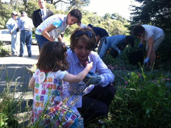 Planting at AIDS grove