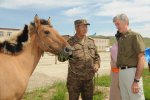 A conglomeration of U.S., Mongolian, and various international forces took part in a...