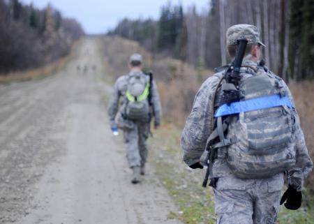 Icemen tackle 12-mile ruck march