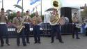 1st Marine Division Band performs on Pier 39