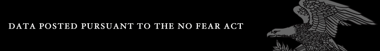 Data Posted Persuant to the No Fear Act