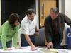 Looking at Flooding Maps with Gov. Daugaard and Lt. Gov. Michels