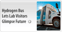 Hydrogen Bus Lets Lab Visitors Glimpse Future