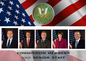Commission members and Senior Staff
