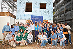 President Obama and First Lady Michelle Obama joined AmeriCorps members and volunteers in painting a Habitat for Humanity home in Washington DC, joining Americans across the country who marked the eighth anniversary of the 9/11 attacks by participating in service and remembrance activities.