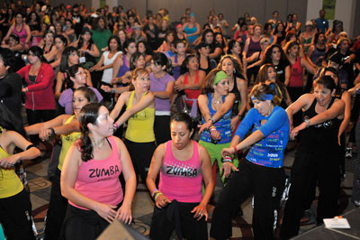 Zumba class