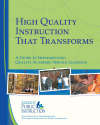 High Quality Instruction That Transforms