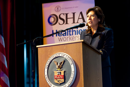 Secretary of Labor Hilda L. Solis