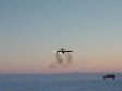 Ice runway near McMurdo Station, Antarctica.