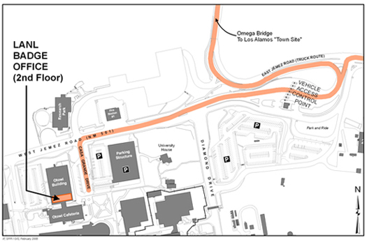 Badge Office map