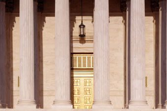 Bronze Doors, West Portico of the Supreme Court Building