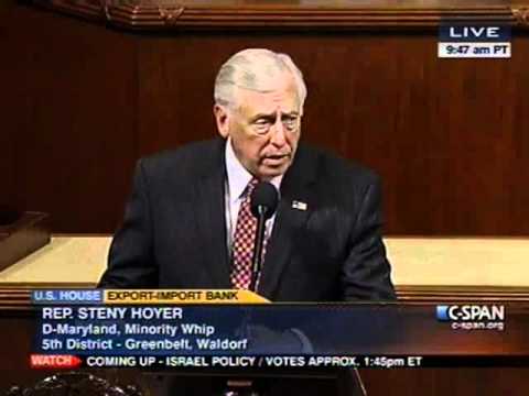 Hoyer Floor Statement on Reauthorization of the U.S. Export-...