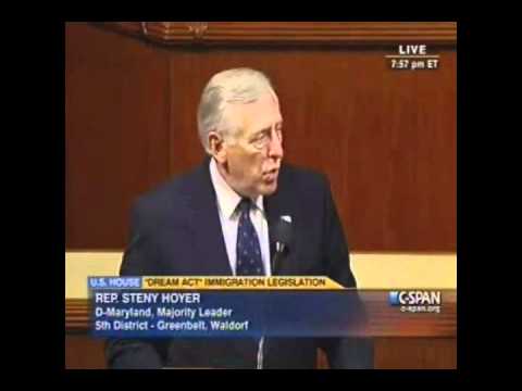 Hoyer Floor Statement on DREAM Act 