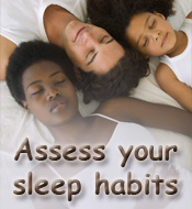 Assess your sleep habits