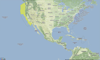 Sablefish Location & Habitat Map