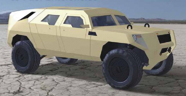 The FED Bravo -- a hybrid-electric Humvee variant has doubled the fuel efficiency of a regular Humvee. When the driver brakes, the energy goes to recharging the batteries instead of dissipating as heat. The Army hopes to deploy these and similar technologies in the near future.