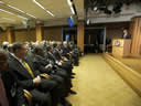 Attorney General Eric Holder addresses attendees at the ICITAP Management Conference.