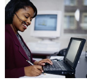 photo of telephone operator