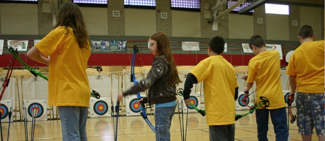 National Guard Supports National Archery in the Schools Program