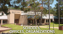 Schools, Offices, Organizations Button - School Exterior