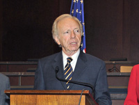 High Risk List 2011: Sen. Lieberman Speaks at Press Conference