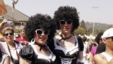 People take part in the Joburg Pride Parade in Johannesburg, South Africa, October 2, 2010. 