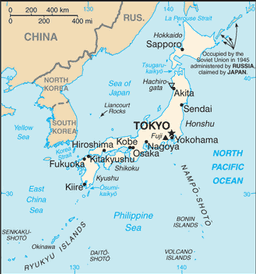 Map of Japan