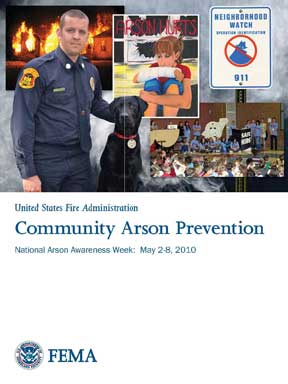 Arson Awareness Week Flyer