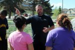 Army Veteran train with students during 2012 Warrior Games