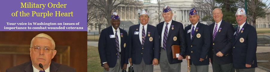 The Military Order of the Purple Heart - Your voice in Washington on issues of importance to Combat Wounded Veterans > Click for Details