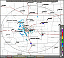 Local Radar for Denver/Boulder, CO - Click to enlarge