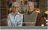 Patty and Richard say "Apply online for Medicare."