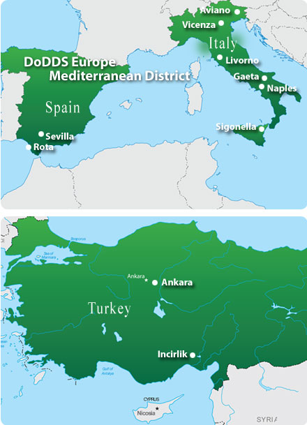 Mediterranean District Map