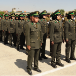 Malalai Grad.png – The graduating class of women from the Female Training Brigade (FTB) stand on parade alongside their male counterparts for the first time since the unit’s inception on the parade square of the Kabul Military Training Center, Afghanistan, June 13.

Image by MCpl France Morin, Canadian Forces
© 2012 DND-MND Canada