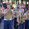 1st Marine Division Band performs on San Francisco street [Image 3 of 9]