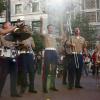 1st Marine Division Band performs on San Francisco street [Image 2 of 9]