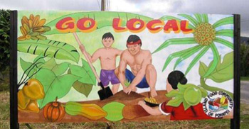With support from the Forest Service, Island Food Community of Pohnpei in the Federated States of Micronesia have developed Go Local Pohnpei, a project to promote the production and consumption of locally-grown, traditional island food products.