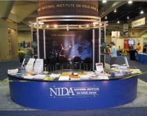 Exhibit booth at Neuroscience meetings