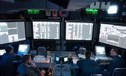 ADMACS is an integrated, network-centric shipboard aviation operations information management system that provides naval aviation operations planning, execution and readiness assessment. U.S. Navy Photo.