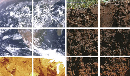 And image of Earth and soils