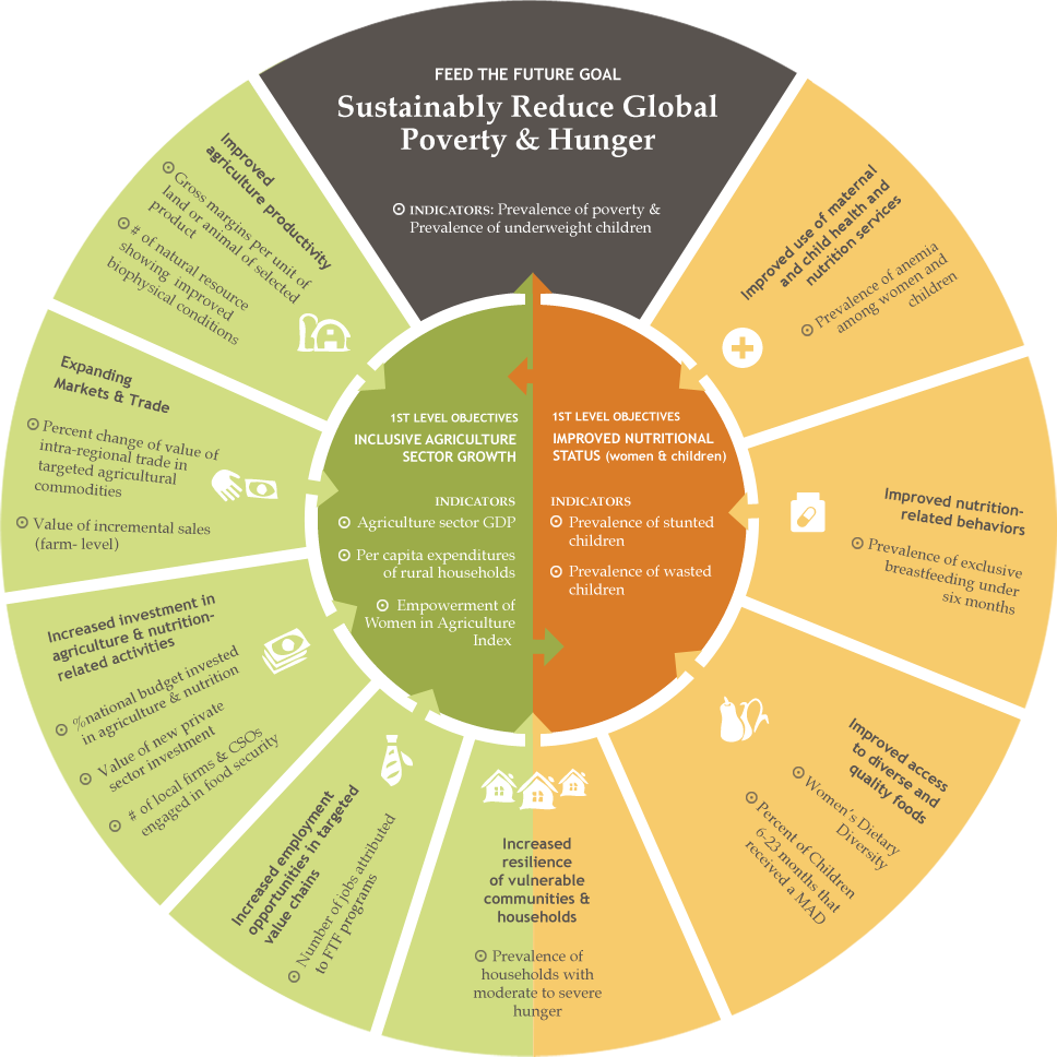 Results Framework: Indicators of progress toward Feed the Future goals 